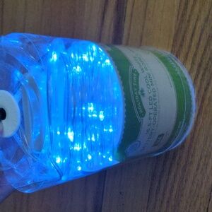 16.5 FT LED Cool White Battery-Operated Mini Rope Lights